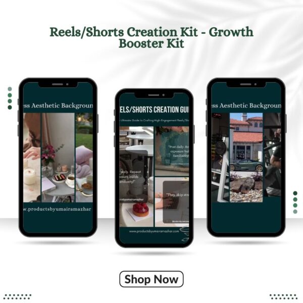 Growth Booster Kit-Reels/Shorts Creation Kit